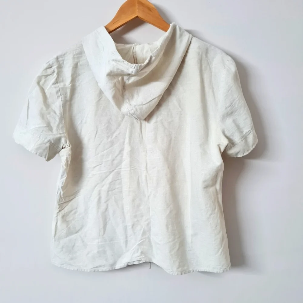 Size-M, Cotton linen oviesse sweatshirt - Picture 4 of 5